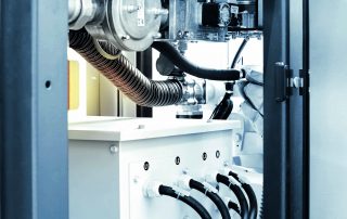 Blockheizkraftwerke (BHKW): eine Innenaufnahme